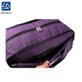 sannovo custom durable polyester travel trolley bag